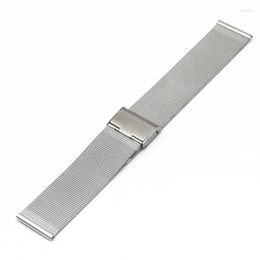 Watch Bands Milanese Stainless Steel Band 16mm 18mm 20mm 22mm For Weekender Expedition Hook Clasp Strap Wrist Loop Belt Bracelet Deli22