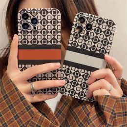 Designers phone cases for IPhone 13 12 11 x xs xr 7/8 plus womens Brand fashion designer Mobile Phone Case braid Shell Ultra Cover 2306253PE