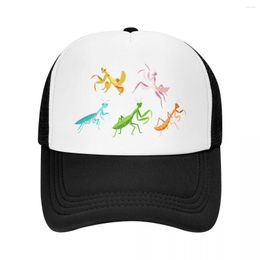 Ball Caps A Simple Assortment Of Praying Mantises - Black Baseball Cap Hiking Hat Boonie Hats Men Women'S