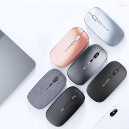 Mice Office Silent Charging Wireless Mouse 2.4G Laptop Bluetooth Three-mode Computer Gaming Accessories