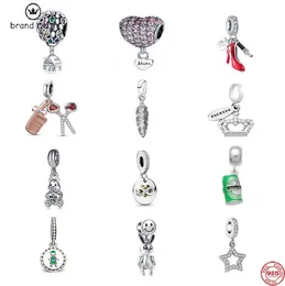 925 silver for pandora charms Jewellery beads Scissors Pendant Dangle Balloon Boy Mom Rabbit charm set