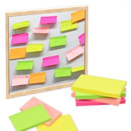 Sheets 1 Colour 76 127mm Size Colour Paper Memo Pad Sticky Notes Bookmark Point It Marker Sticker Office School Supplies