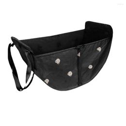 Storage Bags Convenient Rear Seat Organiser Reusable Baby Stuff Double Handles Car Back Hanging Bag