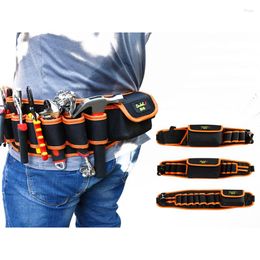 Storage Bags Multi-functional Electrician Tools Bag Waist Pouch Belt Holder Organizer Garden Tool Kits Packs