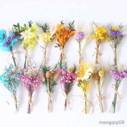 Dried Flowers Natural Mini Flower Bouquet DIY Wedding Party Gifts Card Photography Backdrop Accessories Supplies Decoratio R230626