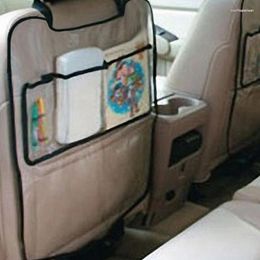 Car Seat Covers 1Pcs 60cmX44cm Back Protector Cover For Children Kick Mat Protects Storage Bags