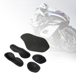 Motorcycle Armour Protective Gear Elbow Shoulder Back Protector Set Elastic Shockproof Riding Shin Guards For