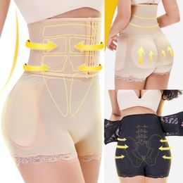 Women's Shapers Sexy Women Panties Fashion Sponge Cushion Body Pants Bodysuit Underwear Corset Shapewear Underpants Lingerie 2023Feb