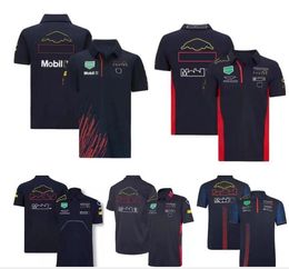 F1 racing polo shirt summer new lapel T-shirt same style customization COKM