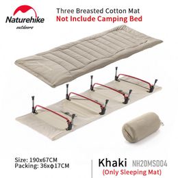 Mat Naturehike Cotton Camping Mat Ultralight Folding Sleeping Mat Portable Soft Keep Warm Mattress Tent Bed Pad (Excluding Beds)