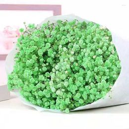 Decorative Flowers 100gBabysbreath Dried Valentines Day Gift For Girlfriend Wedding Decoration Table And Room Bridal Bouquet Pampas