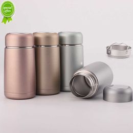 Coffee Thermos Mug 304 Stainless Steel Hot Water Vacuum Flask Travel Thermal Cup Water Bottle for Winter 2022 350ml Gift