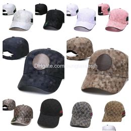 Ball Caps Designer Hat Snapbacks Hats Brand Outdoor Sports Street Cotton Embroidery Baseball Football Forward Cap A Dhhoj