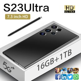 Cell Phones Sansug S21 S22 S23 ultra-fast 5G network 8 12G 512GB storage high definition screen let you enjoy the fun of modern technology in the trend of the times