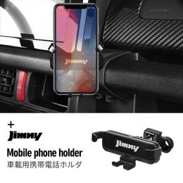 Gravity Auto Phone Car Holder GPS Mount Stand For iPhone Support Telephone For Suzuki Jimny JB64 JB74 Car Styling Accessories