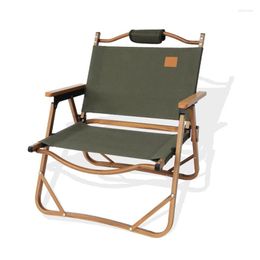 Camp Furniture Portable Outdoor Folding Chair Camping Aluminium Lightweight Field Back Picnic Leisure