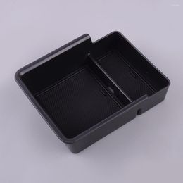 Car Organizer Central Armrest Slot Storage Tray Case Box Fit For MG4 EV 2023-2023 Black ABS
