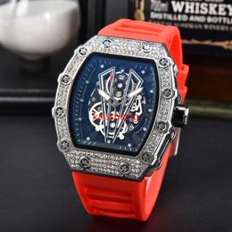 DES Top luxury high quality men's watch automatic sports 3 needle run seconds full function diamond R men's quartz watch