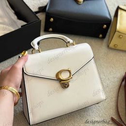 Shoulder Bag Design Handbag and Satchel Women's Glossy Leather Chain with Stylish Letter Flap Purse Satchel Women's Classic Leather Designer Leather Bag 230409