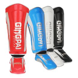 Protective Gear Adult Youth Muay Thai Boxing Shin Guard MMA Kickboxing Ankle Protectors Martial Arts Kick Boxing Legging Taekwondo Equipment 230621