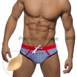 Men's Swimwear Push Pad Sexy Men Bathing Swimsuit Nylon Low Waist Swim Briefs Sport Beach Swimwear Fashion Male Homme Bikini Maillot De Bain x0625 x0625 x0625 x0625