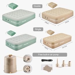 Mat Naturehike Selfinflating Comfort Camping Mattress Portable 12 Person Bed Outdoor Heighten Automatic Inflatable Air Mattress