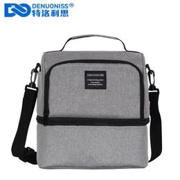 Bags Denuoniss Waterproof Cooler Bag for Steak Thicken Folding Fresh Keeping Leakproof Insulation Thermal Bag Insulation Cool Bag