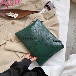 Evening Bags Gusure Fashion Large Capacity Handbag Women's Clutch Bags PU Leather Envelope Phone Purse Female Clutches Wallet Pouch bolsa J230625