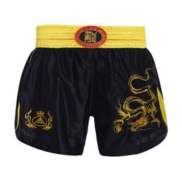 Other Sporting Goods Children Muay Thai Shorts Kick Boxing Shorts Kids Fight Trunks Mma Combat Sport Pants Gym Training Boxe Thai Kickboxing 230621