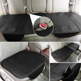 Car Seat Covers Uxcell Universal Leather Cover Cushion Front Rear Auto Chair Protector Mat Pad Interior Accessories