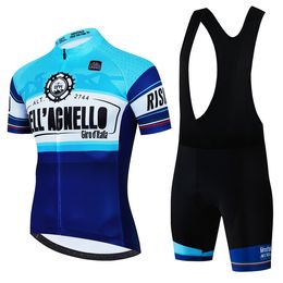 Cycling Jersey Sets Cycling Jersey Men Summer Anti-UV Cycling Jersey Set Breathable Racing Sport Mtb Bicycle Jersey Bike Cycling Clothing Suit 230621