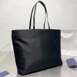 Classic Black Nylon Handbag Tote Bag Designer For Women Luxury High Capacity Ladies Casual Shopping Bags