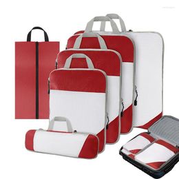 Storage Bags Packing Cubes And Travel Organizers Bag Organizer Waterproof For Suitcases Clothes Towel