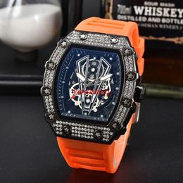 147 Top luxury high quality men's watch automatic sports 3 needle run seconds full function diamond R men's quartz watch