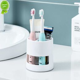New Toothbrush Holder Drain Rack Plastic Replacement Spoon Storage Organiser Tool Toothpaste Accessory Adapter Bathroom