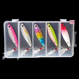 Long cast small iron plate plumblefish blood tank Luya bait Fresh sea water universal full swimming layer Luya bait set Spanish mackerel bait