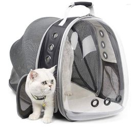 Cat Carriers Expandable Carrier Backpack Portable Pet Puppy Travelling Outdoor Transporter Transparent Cats Bag Bubble