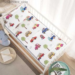 Baby Bed Mattress Crib Mattress Toddler Bedding Cot Dual Sides Summer Breathable Boys Bed Set Girls Room Decor Dinosaur 60*120cm L230522