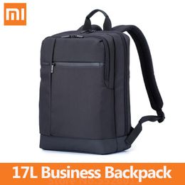 Backpack Xiaomi Mi Business Backpack Bag 17l Capacity Classic Business Students Breathable Bags for 15inch Laptop Bag