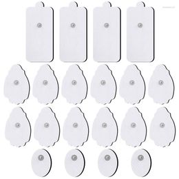 TENS/EMS Unit Replacement Pads NURSAL 20 Pack 3.5mm Snap Electrode Pads