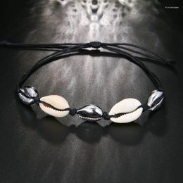 Charm Bracelets Fashion High Quality Bohemian Natural Sea Shell Conch Men Women Bracelet Anklet Silver Gold Bead Jewellery Ladie Convenient Ra