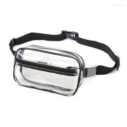 Waist Bags Belt Bag Fanny Pack For Women Men Crossbody Transparent PVC Bum Small Travel Hip Girls Phone