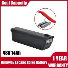 HIMIWAY ESCAPE Moped-Style Electric Bike Replacement Battery 48V 14Ah Li-ion Batteries 36V 17.5Ah for Bafang M500 M600 350w 500w 1000w