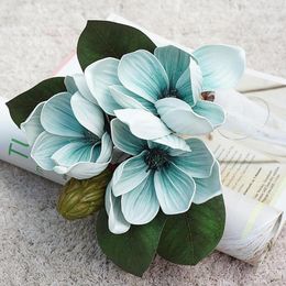 Decorative Flowers Practical Fake Flower Fresh-keeping Easy Care Faux Silk Bride Bouquet Simulation