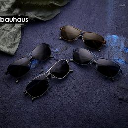 Sunglasses Frames Men Vintage Aluminium HD Classic Brand Sun Glasses Coating Lens Driving Shades For Men/Wome