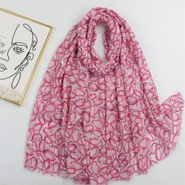 Scarves 2023 Cotton Viscose Scarf For Women Fashion Oblong Oval Fringe Shawls And Wraps Echarpe Pashmina Bufandas 180 90Cm