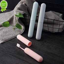 New Multi-Function Toothbrush Case With Cover Portable Outdoor Travel Tooth Brush Dust-Proof Protect Box Home Tube Cover Protect