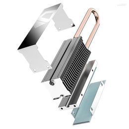 Computer Coolings ID-COOLING ZEROM15m.2 Solid State Radiator Thermal Conduction Nvme Hard Disc M2 All Aluminium Heat Pipe Sink