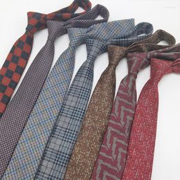Bow Ties Novelty Trendy For Men Cashmere Cotton Soft 6CM Neckties Casual Formal Tie Dress Girls Shirt JK Accessories Uniform Cravat
