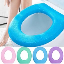 Toilet Seat Covers Universal EVA Cover Bathroom Lid Cushion Reusable Closestool Mat Waterpoof Bidet Accessories